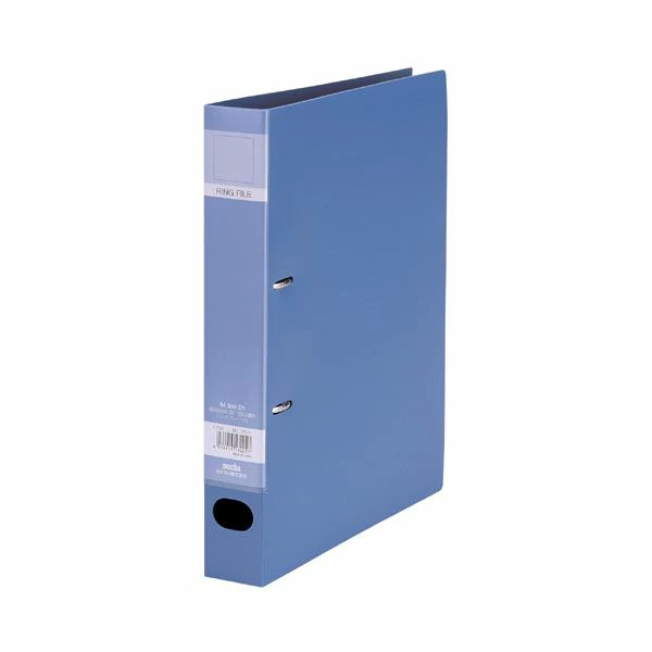 【ｽｰﾊﾟｰｾｰﾙでﾎﾟｲﾝﾄ最大44倍】(まとめ) セキセイ ロックリングファイル A4タテ2穴 280枚収容 背幅43mm ブルー F-532-10 1冊 【×30セット】