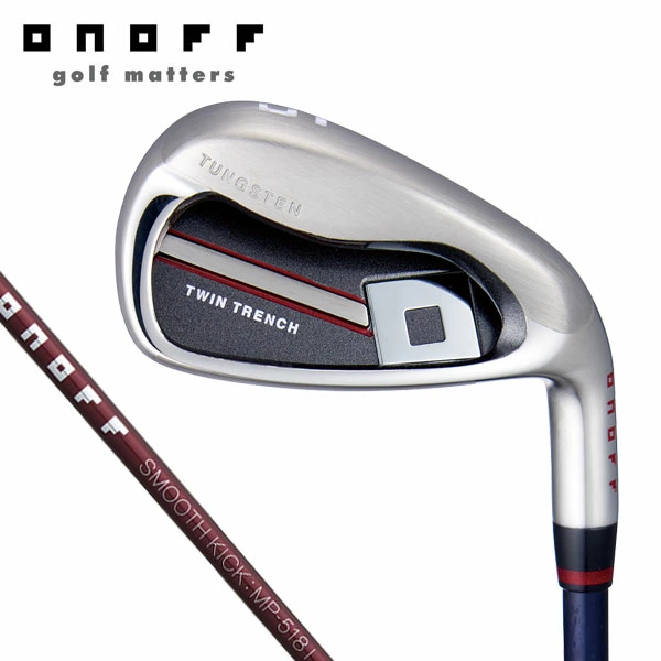 ONOFF オノフ アイアン AKA 赤 単品 SMOOTH KICK MP-518I カーボンシャフト [2018年モデル]   【ポイント10倍(4/27 9:59まで)】 [有賀園ゴルフ]