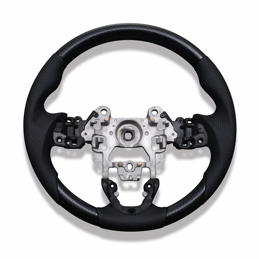 ステアリング アクセラ デミオ CX-3 DK系 CX-5 KE系 マツダ ガングリップ カーボン調 ZERO