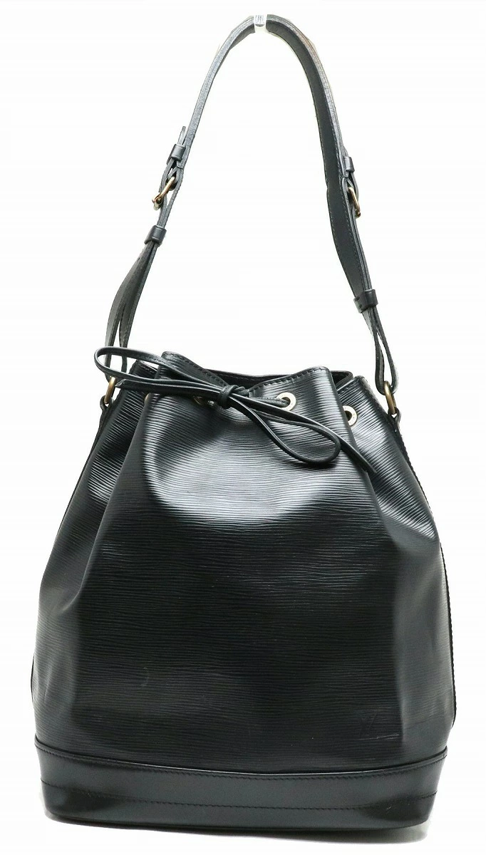 【バッグ】LOUIS VUITTON ルイ ヴィトン エピ ノエ ショルダーバッグ ワンショルダー セミショルダー レザー ノワール 黒 ブラック M59002 【中古】