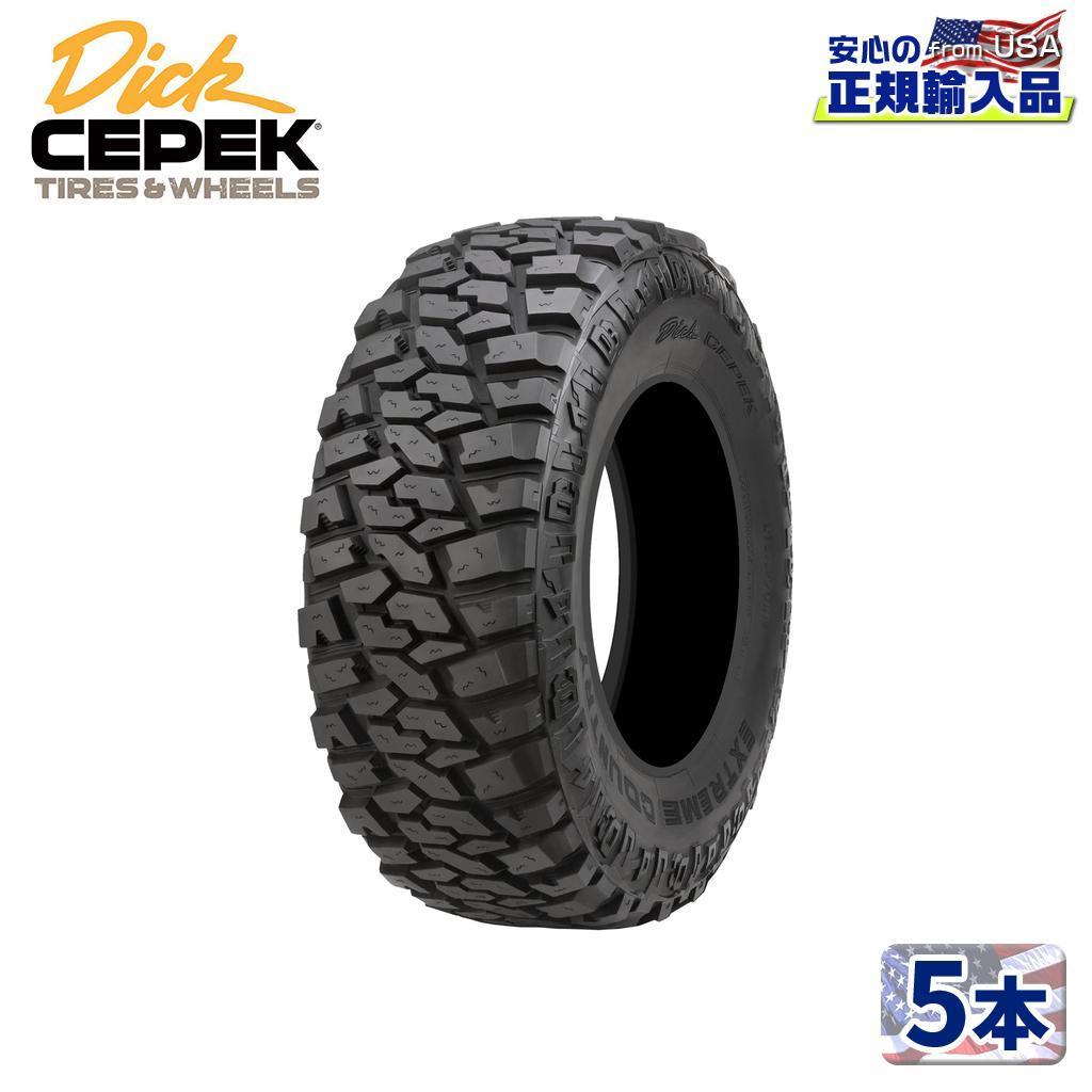 15%割引★スーパーSALE★ 【DICK CEPEK (ディックシーペック) 日本正規輸入総代理店】 タイヤ 5本EXTREME COUNTRY (エクストリームカントリー)サイズ：LT295/70R18 129/126Qブラックレター ラジアル マッドテレーン