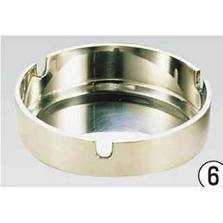【まとめ買い10個セット品】SA18-8ゼロゼロ灰皿 レスト付 04【 灰皿 アッシュトレイ 】 【ECJ】
