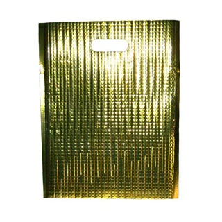 【まとめ買い10個セット品】 【業務用】保冷・保温バッグ エスケークール ゴールド(10枚入)LC-S