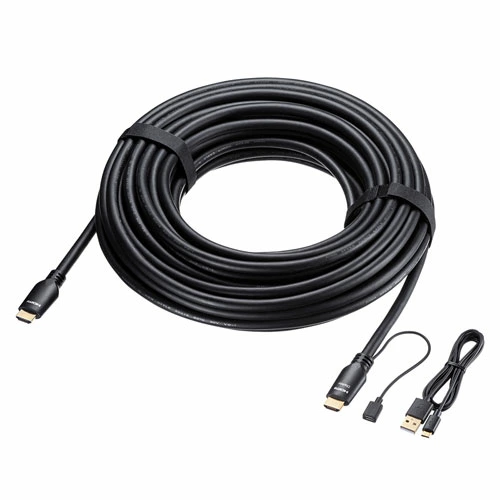 HDMIアクティブケーブル（4K/60Hz対応）25m KM-HD20-APR250L サンワサプライ