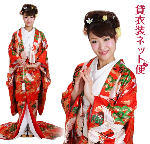 色打掛 レンタル 打掛 レンタル 朱赤色 194 色打掛レンタル 打ち掛け 色打ち掛け 色打掛 レンタル 紋付 和装 和服 打掛 レンタル 色打掛 レンタル【送料無料】【店頭受取対応商品】【fy16REN07】【レンタル】