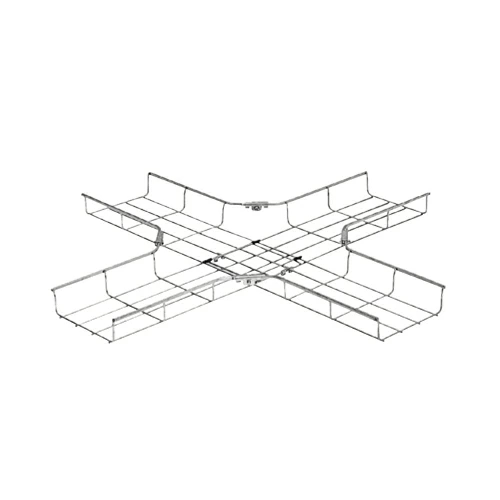 未来工業:十字形分岐ラック(ステンレス仕様) 型式:SRM6X-K30S