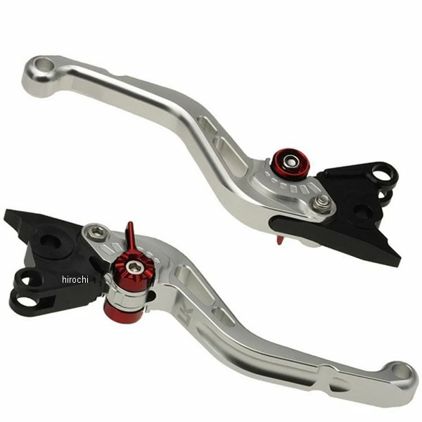 【メーカー在庫あり】 ユーカナヤ U-KANAYA ビレットレバーセット スタンダードタイプ ショート 04年-08年 BMW K1200S シルバー BM016-024-0203 JP店