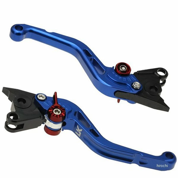 【メーカー在庫あり】 ユーカナヤ U-KANAYA ビレットレバーセット スタンダードタイプ ショート 13年以降 Z800 青 KA054-039-0204 JP店