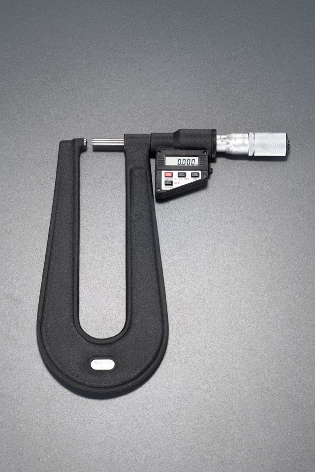 エスコ ESCO 0-25mm デジタルシートマイクロメーター (PC対応) 000012088222 JP店