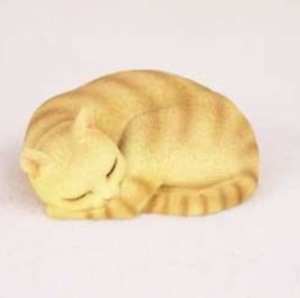 【送料無料】猫 ネコ キャット 置物 pleasant dreams red tabby cat figurine statue hand painted resin gift