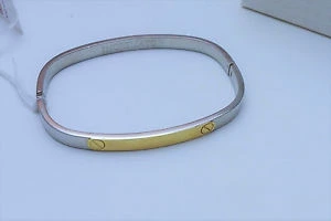 【送料無料】ブレスレット メタルブレスレットスチールゴールドmorellato bracciale rigido s01 00028201017 acciaiooro 18 kt introvabile