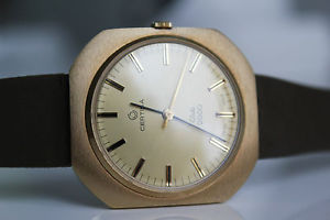 【送料無料】certina club 2000 1020m gold *nos, 1972*