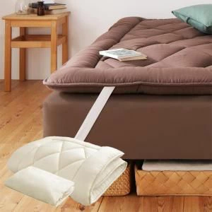 ●ポイント４．５倍●ショート丈分割式 脚付きマットレスベッド ボンネルコイル お買い得ボリューム敷パッド・シーツセット付き シングル 脚30cm[00]