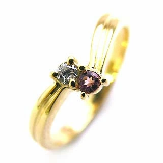 10月誕生石 ピンクトルマリン ピンクトルマリンリング( 10月誕生石 ) 【DEAL】 末広 スーパーSALE