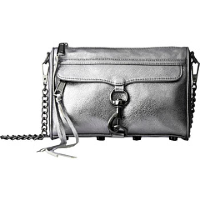 レベッカ ミニ マック レディース 女性用 ハンドバッグ 小物 【 REBECCA MINKOFF MINI MAC ANTHRACITE 】