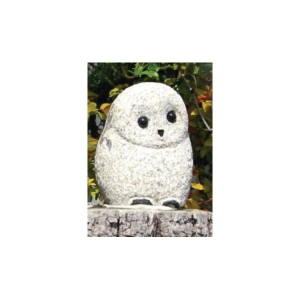 オンリーワン フクロウ 錆御影 小 XO3-02