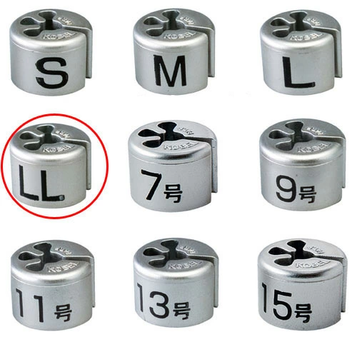 【まとめ買い10個セット品】 サイズチップ LL 50個【店舗什器 小物 ディスプレー ハンガーチップ サイズチップ 店舗備品】