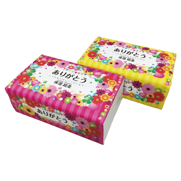 ありがとうローションティッシュ3枚重ね180個 【厨房館】