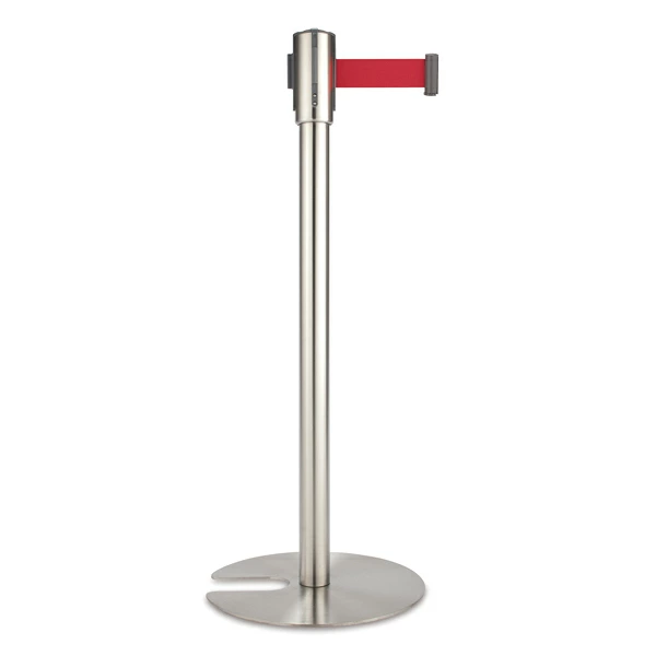 ベルトパーテーション Light ベルト 赤 【厨房館】