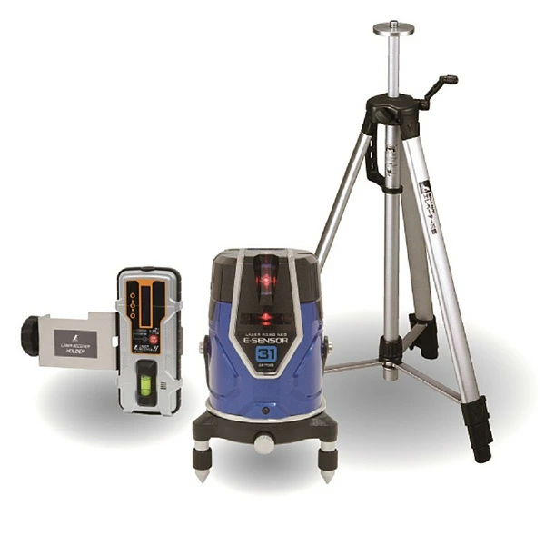シンワ測定 レーザーロボNeo E Sensor 31 受光器・三脚セット 71513