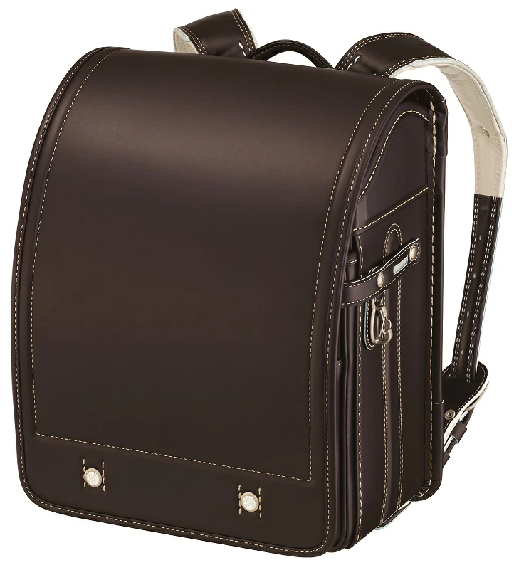 【送料無料】ランドセル あんふぁんモデル B ﾒﾃｵﾌﾞﾗｳﾝ ｺﾞｰﾙﾄﾞｽﾃｯﾁ