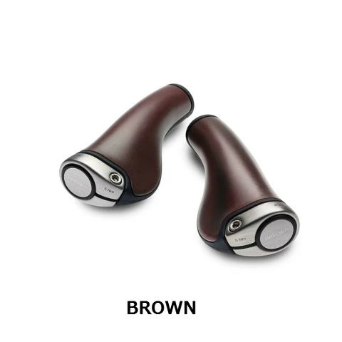 BROOKS（ブルックス） ERGON GP1 LEATHER GRIPS （エルゴンGP1 レザーグリップ）[ハンドル・ステム・ヘッド][グリップ]