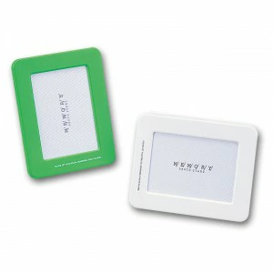 写真立て メモリーフォトスタンド(日本製) メモリーフォトスタンド（アソート）・グリーン/75点・ホワイト/75点(代引き不可)