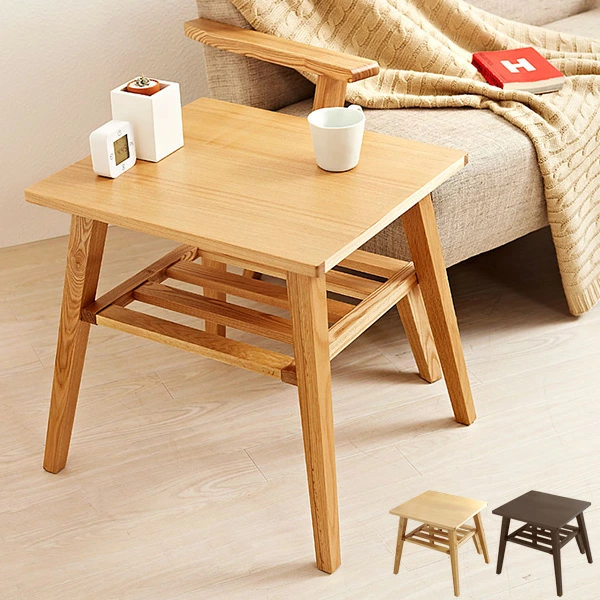 サイドテーブル 天然木北欧スタイル ソファダイニング 【LELYSTA】レリスタ サイドテーブル(代引不可)【送料無料】