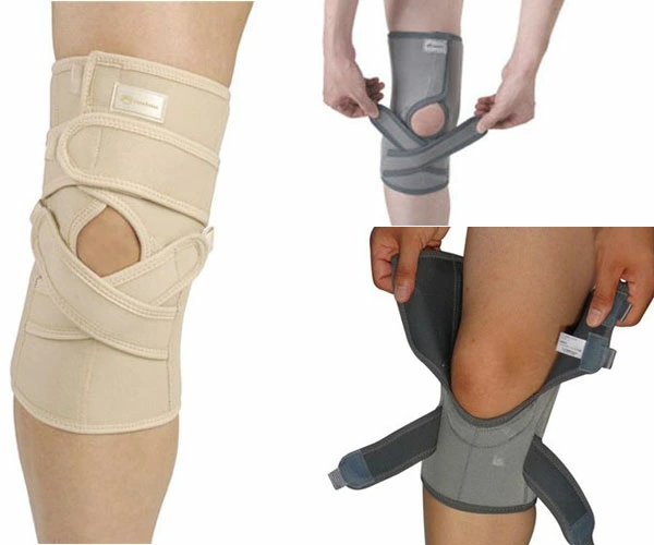 【noble】ノーブル ニーレスキュー クロスサポート [男女兼用・左右兼用・1枚入り] (日本製) ベージュ(Sサイズ)/12点入り(代引き不可)