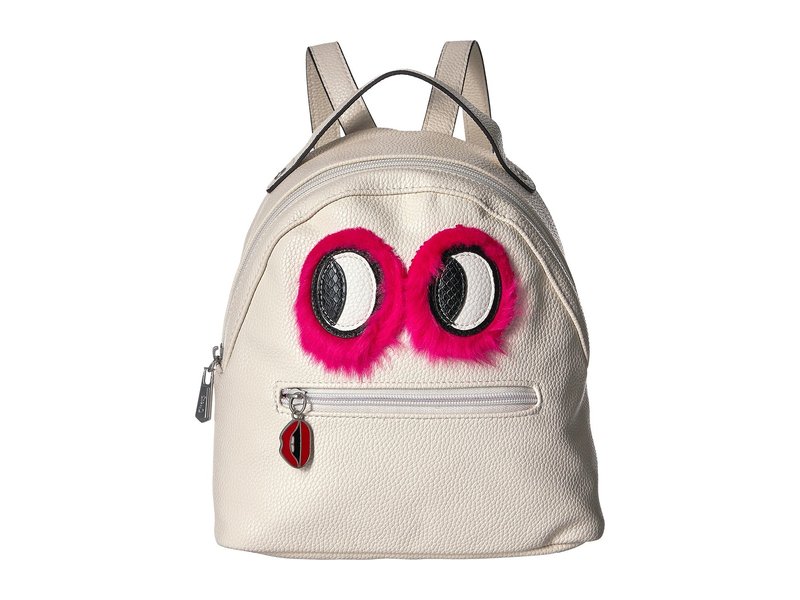 サムエデルマン レディース バックパック・リュックサック バッグ Eva Mini Backpack w/ Eye Applique Ivory/Pink Fur Eyes