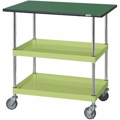 サカエ ニューパールワゴン(天板付・ゴム車) PKR-200MNT