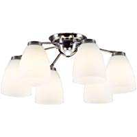 ★【限定特価】山田照明 照明器具LEDランプ交換型シャンデリア 6灯タイプ 電球色 非調光CD-4281-L【～10畳】