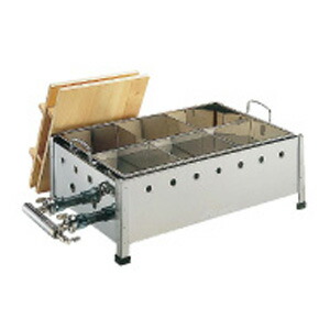 【送料無料】18-8直火式おでん鍋 OJ-13 尺3寸 LPガス EOD2001【smtb-u】