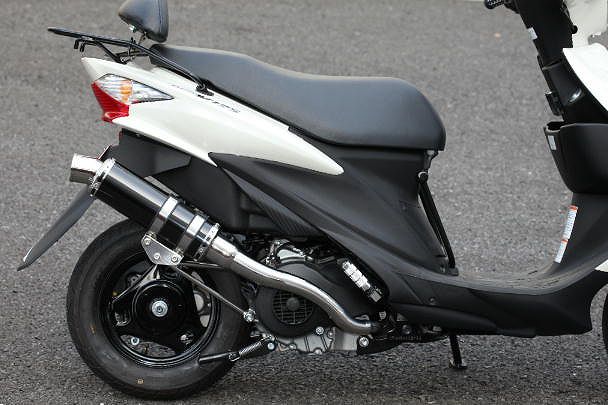 WINDJAMMERS ウインドジャマーズ フルエキゾーストマフラー スネークコーンパイプ マフラーサイドUP ADDRESSV125 [アドレス] ADDRESSV125S [アドレス]