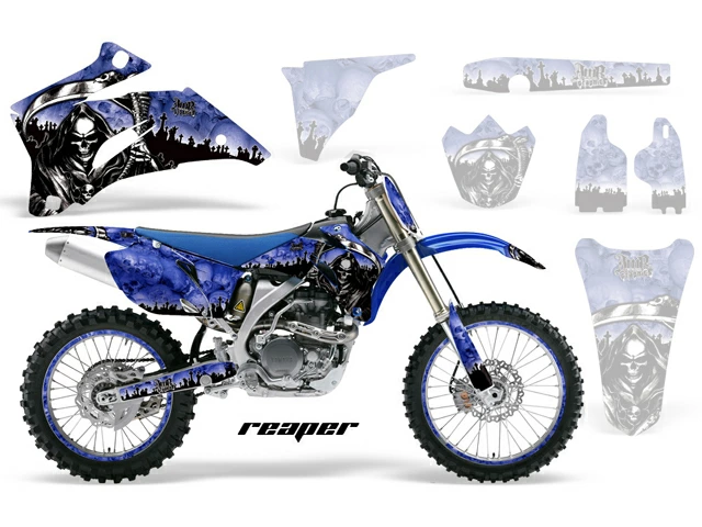 エーエムアール ステッカー・デカール AMR グラフィックデカール (シュラウドキット) グラフィックカラー：ホワイト WR250X