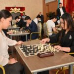Шымкент:  Гүлісхан Нахбаева  кубогы үшін шахмат турнирі өтуде